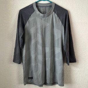 Specialized 3/4 Sleeve Grey/Charcoal Mountain Bike Jersey Men’s S